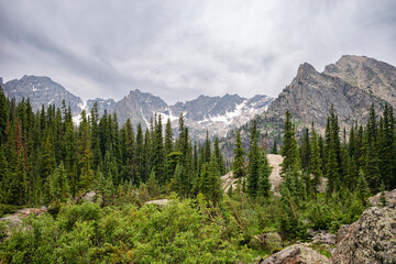 Fototapeta na wymiar Landscape in the Indian Peaks Wilderness, Colorado