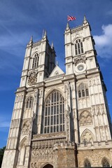 Fototapeta na wymiar Westminster Abbey in London UK