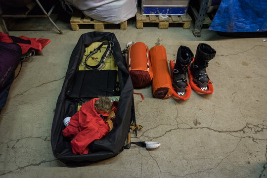 Expedition gear is being prepared