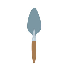 Garden tool vector illustration on white background. Equipment for gardening - simple hand drawn style