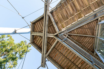Iron girders as construction elements