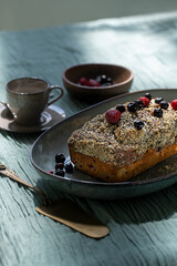 Berry pudding