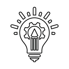 Creative, design line icon. Outline vector.