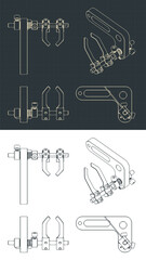 Archery arrow rests compound bow shelf blueprints