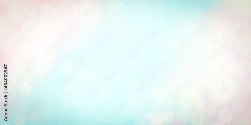 Wall mural abstract colorful background with bokeh