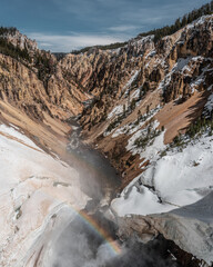 river in the mountains