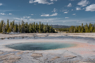 winter in the mountains