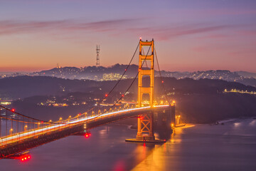 San Francisco Landscape in the Morning