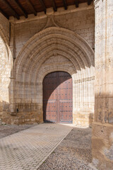 Church of Santa María in Paredes de Nava province of Palencia
