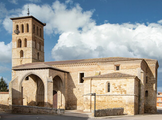 Obraz premium Church of Santa María in Paredes de Nava province of Palencia