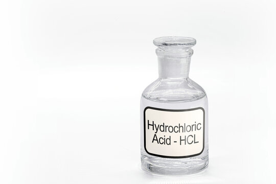 Hydrochloric acid or muriatic acid is a colorless inorganic chemical system with the formula H2O:HCl. Strong and toxic acid for industrial use