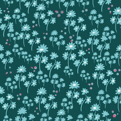 seamless floral pattern, flowers pattern 