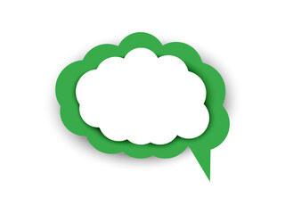 3d Speech bubbles Icon.Speech clouds chat bubble icon. vector isolated on white background.Message box communication.
