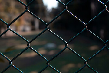 Prohibited place, such as a port or train station, between wires