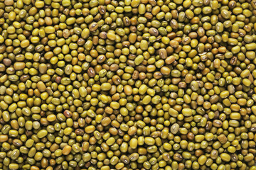 Background of ripe soy beans