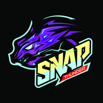 wolf mascot logo gaming