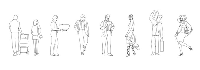 People sketch.