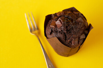 Double Chocolate Chip Muffin