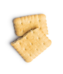 Butter biscuits. Sweet cookies