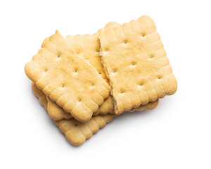 Butter biscuits. Sweet cookies
