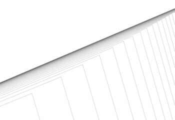 3d render of a building