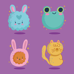 Kid Illustrations icons set