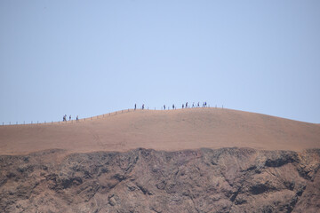 sand dunes in park