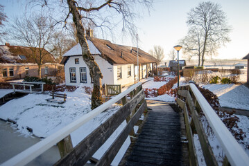 Giethoorn in winter