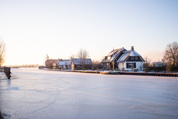 Giethoorn in winter