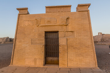 Old temple at the Elephantine island in Aswan, Egypt