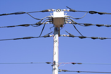 電線、点検