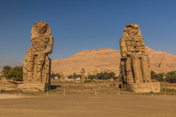 Colossi of Memnon near Luxor, Egypt