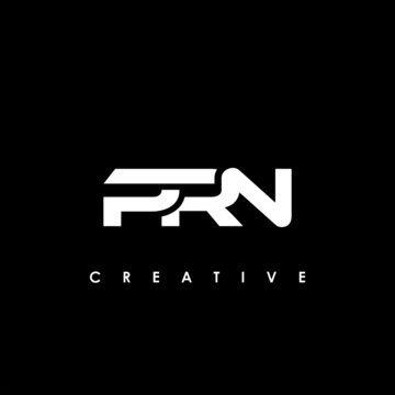 PRN Letter Initial Logo Design Template Vector Illustration