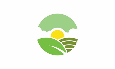 Nature Farm logo vector