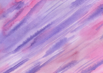 Watercolor abstract Background. Multicolor Backdrop. Diagonal splashes