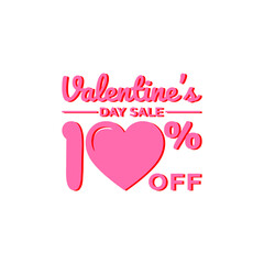 Valentine Day Sale 10% Off