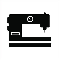 Electric sewing machine line icon. linear style sign for mobile concept and web design. Sewing machine outline vector icon. Symbol, logo illustration. Vector graphics