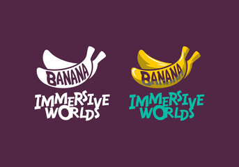 Logo Banana Vector Illustration Template Good for Any Industry