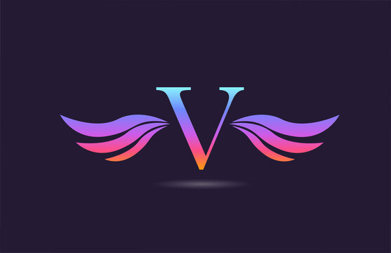Letter V With Wings Images – Browse 2,614 Stock Photos, Vectors, and Video  | Adobe Stock