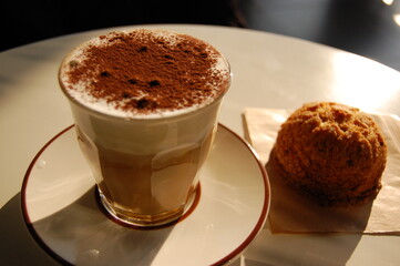 coffee with chocolate