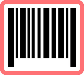 barcode line icon