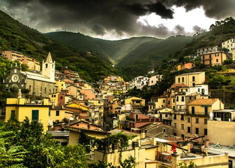 Obraz premium Les cinques terres en Italie