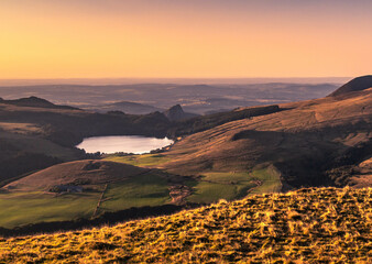 Le col de la croix moran en auvergne france