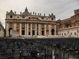 Naklejka premium Entrée du vatican à Rome Italie