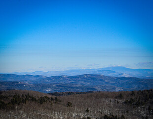 Mountain Views Blue Horizon Line
Gile Mountain 