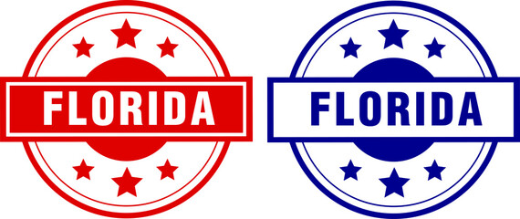 Florida Stamp Vector