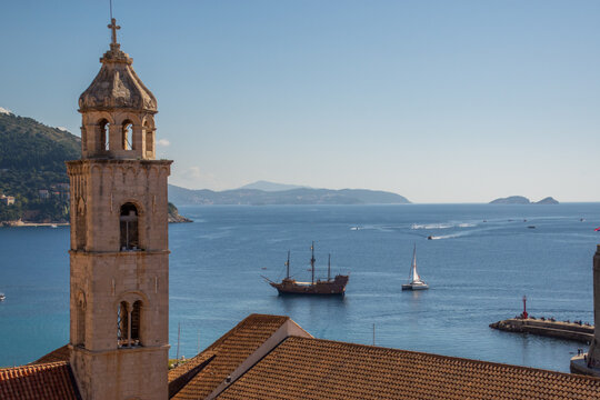 View from the belfrey 1, Dubrovnik