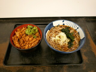 かき揚げ丼セット