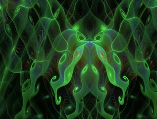 Imaginatory fractal abstract background Image