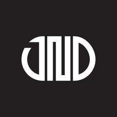 DNO letter logo design on black background. DNO creative initials letter logo concept. DNO letter design.